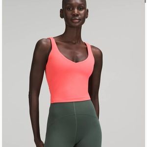 lululemon Align™ Tank Top crop in pale raspberry